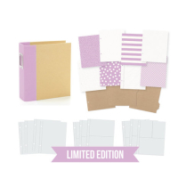 Simple Stories SN@P! Limited Edition Binder 6x8 Inch Lilac (10776)